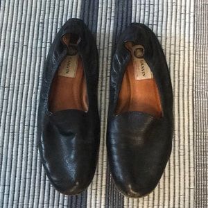 Lanvin leather smoke shoes